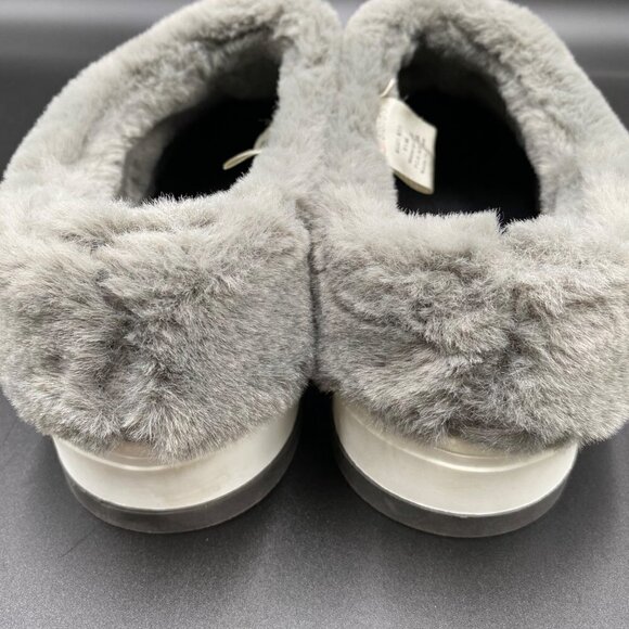 Blondo Grey Suede Waterproof Mules Women's Size 8.5 - Picture 4 of 9